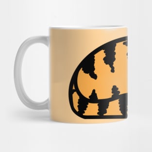 Cute little ginger cat blob Mug